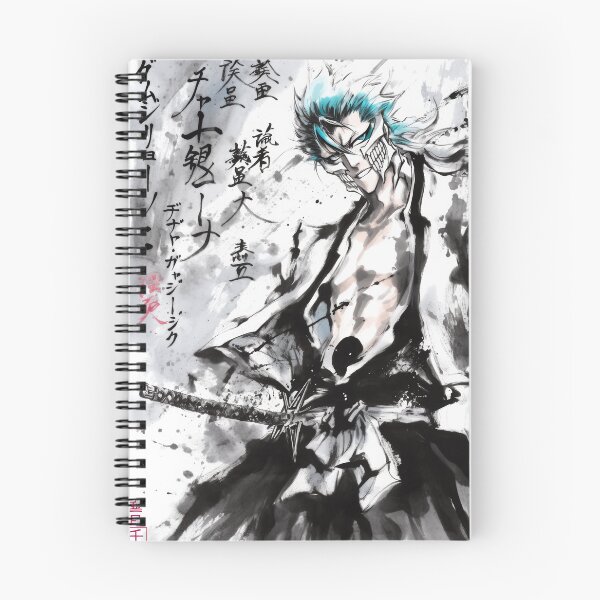 Artikelvorschau, Grimmjow Chad Energy Sumi-e entworfen und verkauft von AnimeArsenalPrints.