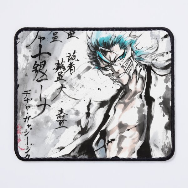 Item preview, Grimmjow Chad Energy Sumi-e designed and sold by AnimeArsenalPrints.