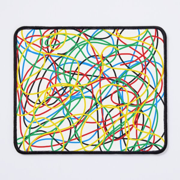 Item preview, Colorful Scribble Lines designed and sold by Logic to Canvas.