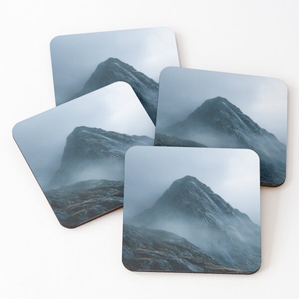 Item preview, Moody Mountains Landscape designed and sold by NicolasGlowArt.
