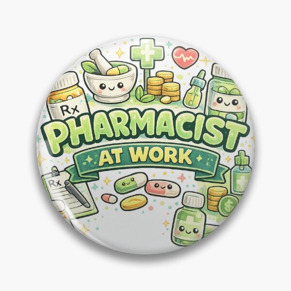 Item preview, Pharmacist At Work Cute Pharmacy Design designed and sold by MIArt Studio.
