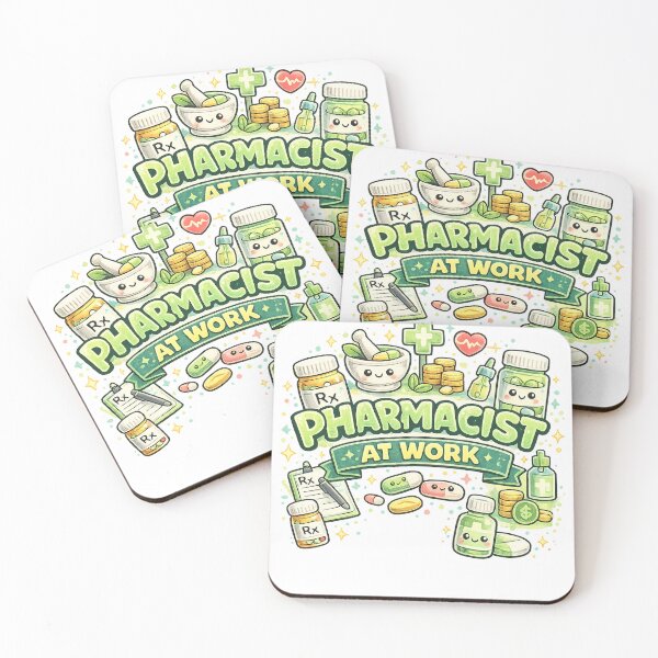 Item preview, Pharmacist At Work Cute Pharmacy Design designed and sold by MIArt Studio.