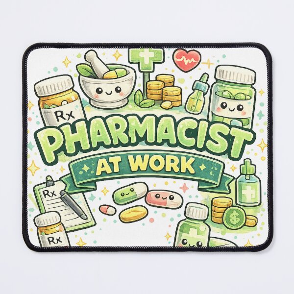 Item preview, Pharmacist At Work Cute Pharmacy Design designed and sold by MIArt Studio.