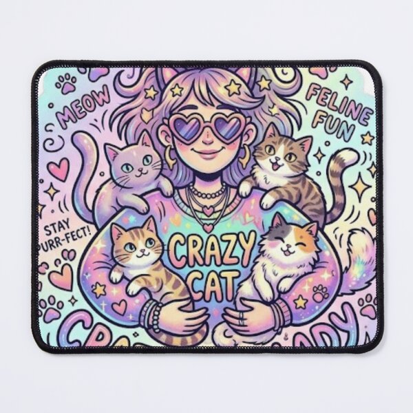 Item preview, crazy cat lady designed and sold by taylortails.