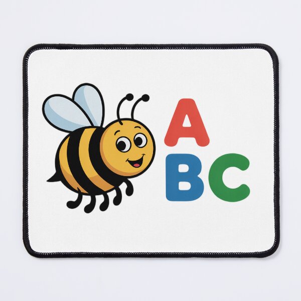 Item preview, Spelling Bee ABC – Funny Bee Design designed and sold by AleksandraJac05.