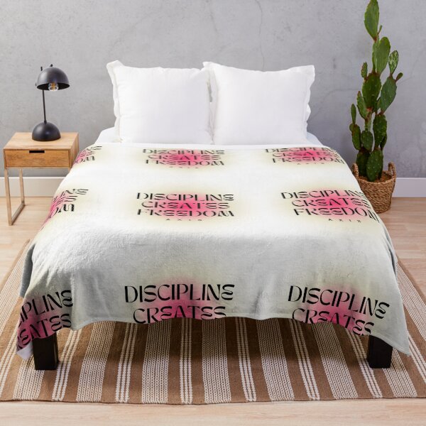 Item preview, Discipline Creates Freedom – Minimalist Motivational Typography Design designed and sold by AXIS-EQUILIBRIO.
