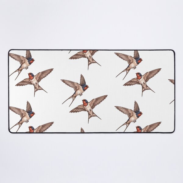 Item preview, Pair of Barn Swallows in Flight Nature   designed and sold by TeeARTHY.