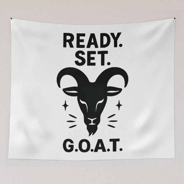 Item preview, Capricorn Goat Zodiac T Shirt and Stickers for Astrology Lovers designed and sold by Apotheosis by Irie Meraki.