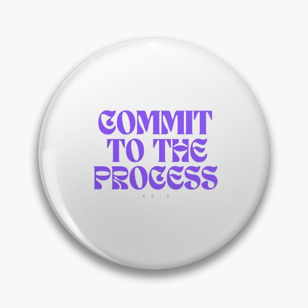 Item preview, Commit to the Process – Minimalist Motivation Quote Typography Design designed and sold by AXIS-EQUILIBRIO.