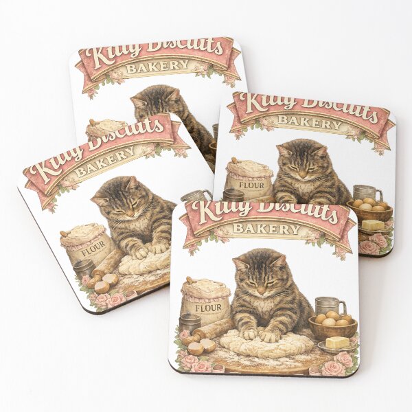 Item preview, Kitty Biscuits Bakery designed and sold by taylortails.