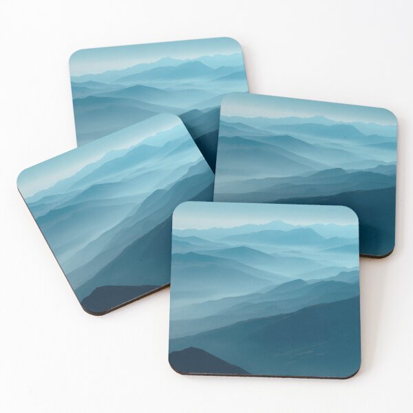 Item preview, Blue Mountains Landscape designed and sold by NicolasGlowArt.