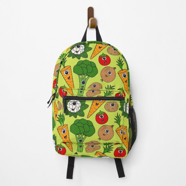 Item preview, Funny Vegetable Pattern, Carrot Broccoli Onion Tomato Cauliflower Potatoes designed and sold by doodlerob.
