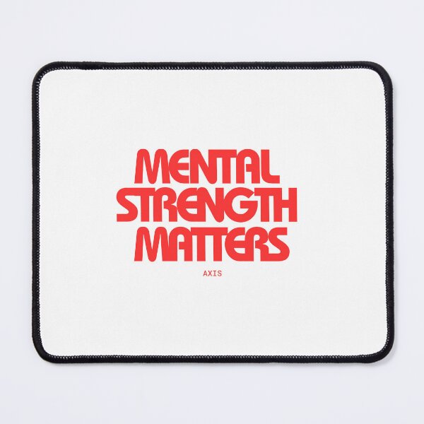 Item preview, Mental Strength Matters – Minimalist Motivation Quote Typography Design designed and sold by AXIS-EQUILIBRIO.