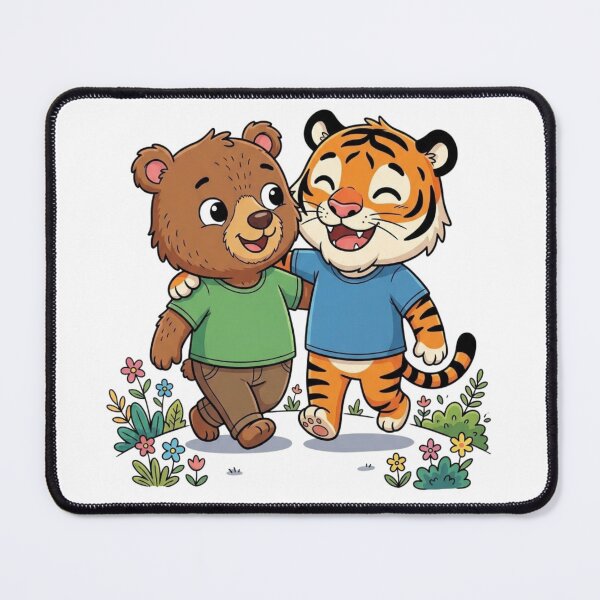 Item preview, Wild animal friends designed and sold by PP&RAINBOW SHOP.