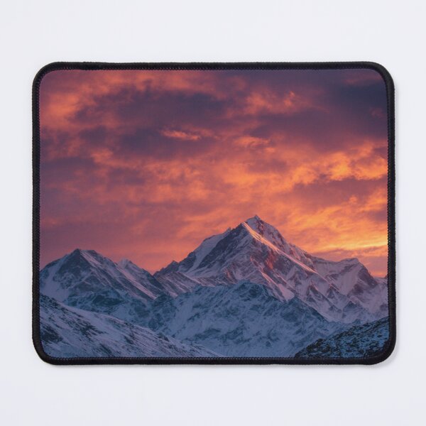 Item preview, Sunset Mountains Landscape designed and sold by NicolasGlowArt.