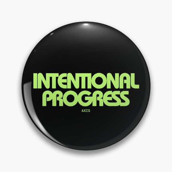 Item preview, Intentional Progress – Minimalist Motivational Quote Typography Design designed and sold by AXIS-EQUILIBRIO.
