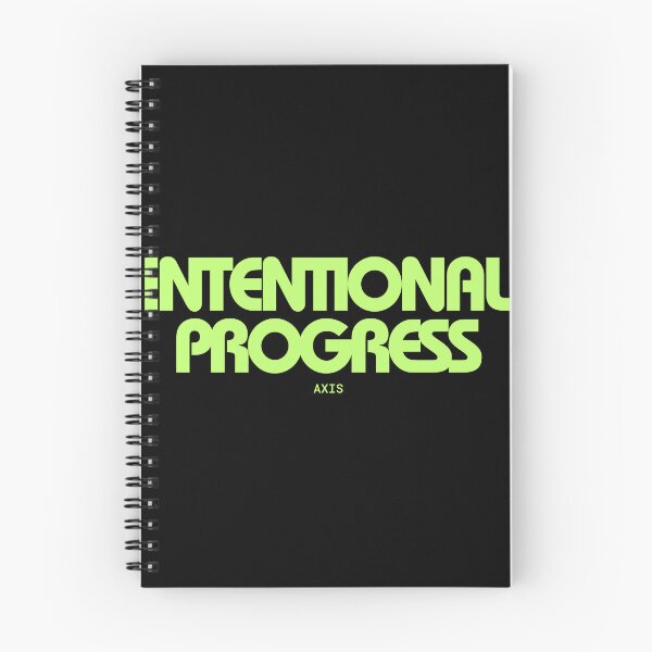 Item preview, Intentional Progress – Minimalist Motivational Quote Typography Design designed and sold by AXIS-EQUILIBRIO.
