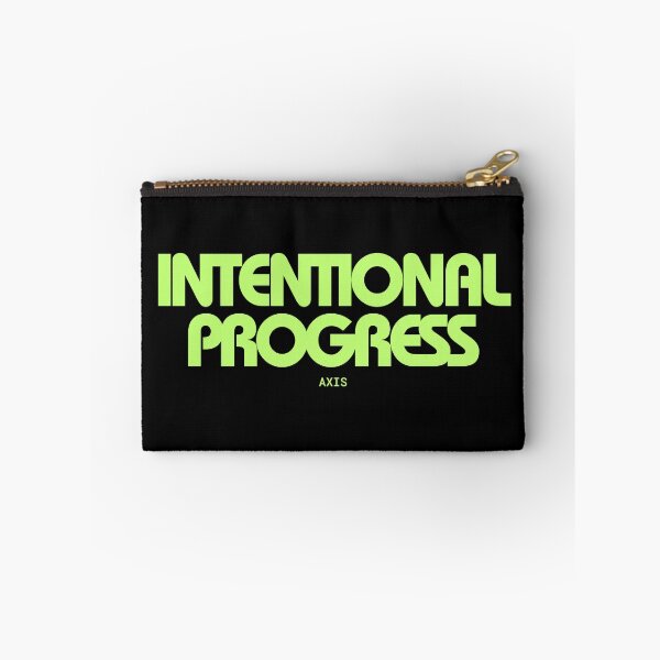 Item preview, Intentional Progress – Minimalist Motivational Quote Typography Design designed and sold by AXIS-EQUILIBRIO.