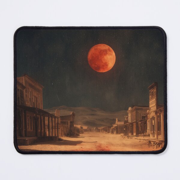 Item preview, Ghost Town Under Blood Moon designed and sold by Rtymer.