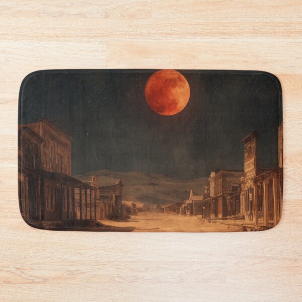 Item preview, Ghost Town Under Blood Moon designed and sold by Rtymer.