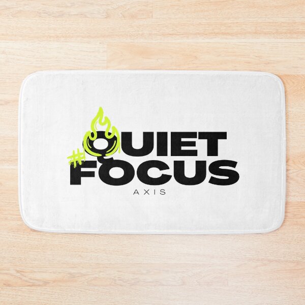 Item preview, Quiet Focus – Minimalist Productivity Mindset Typography Design designed and sold by AXIS-EQUILIBRIO.
