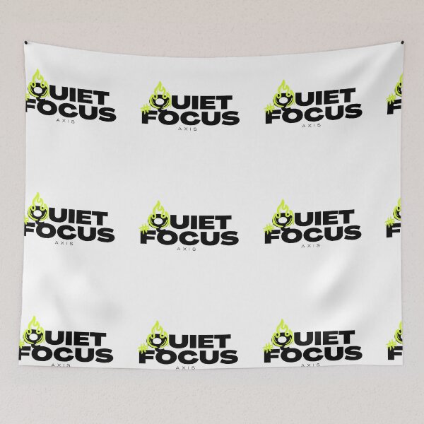 Item preview, Quiet Focus – Minimalist Productivity Mindset Typography Design designed and sold by AXIS-EQUILIBRIO.