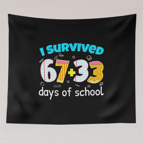 Item preview, I Survived 6th Grade Funny School Countdown  designed and sold by gladysenglish.