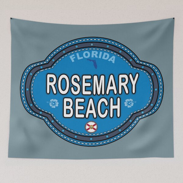 Item preview, Rosemary Beach Florida stitching effect designed and sold by studioss76.