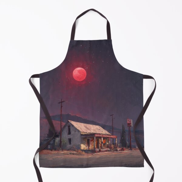 Item preview, Ghost Town Under Blood Moon designed and sold by Rtymer.