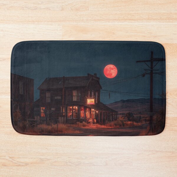 Item preview, Ghost Town Under Blood Moon designed and sold by Rtymer.