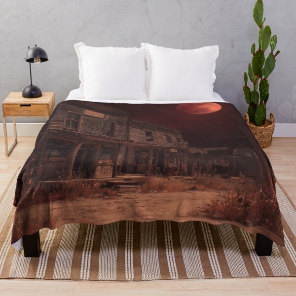 Item preview, Ghost Town Under Blood Moon designed and sold by Rtymer.