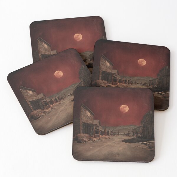 Item preview, Ghost Town Under Blood Moon designed and sold by Rtymer.