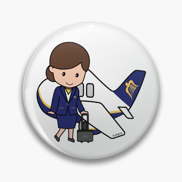 Item preview, Ryanair Flygirl designed and sold by Colalogbook.