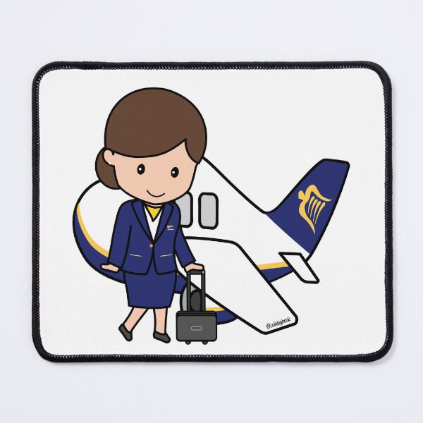 Item preview, Ryanair Flygirl designed and sold by Colalogbook.