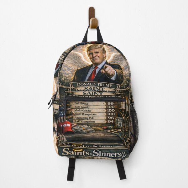 Item preview, Funny Donald Trump Saint Parody Trading Card designed and sold by Shoot-The-Moon.