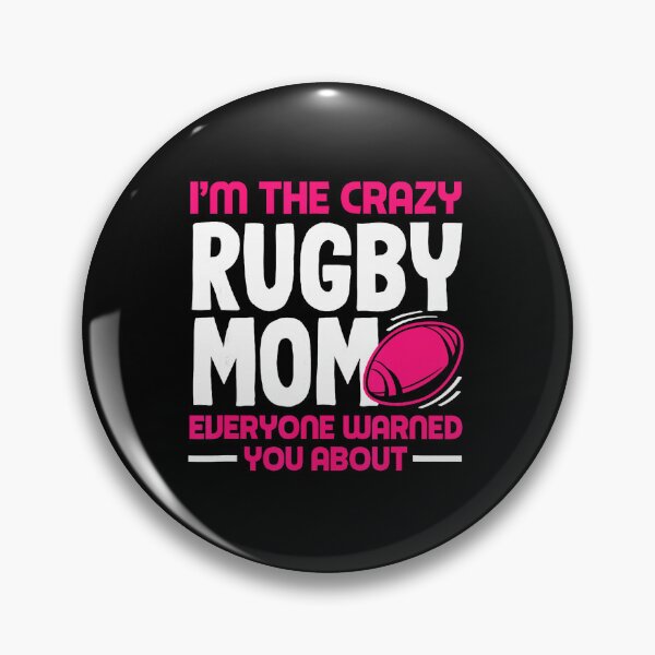 Artikelvorschau, Ich bin die verrückte Rugby-Mama, vor der dich alle gewarnt haben (lustig). entworfen und verkauft von GabrieSketcham.