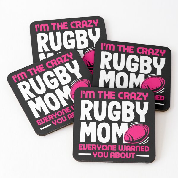 Item preview, I’m the Crazy Rugby Mom Everyone Warned You About Funny  designed and sold by GabrieSketcham.