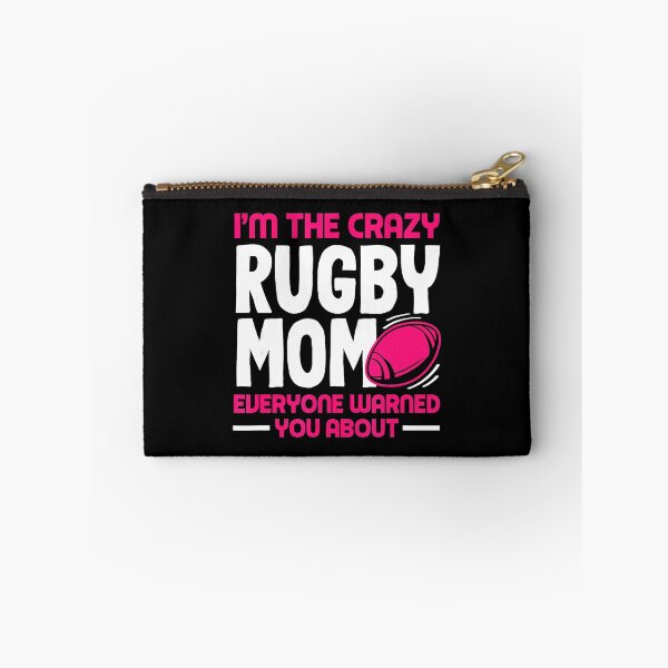 Item preview, I’m the Crazy Rugby Mom Everyone Warned You About Funny  designed and sold by GabrieSketcham.