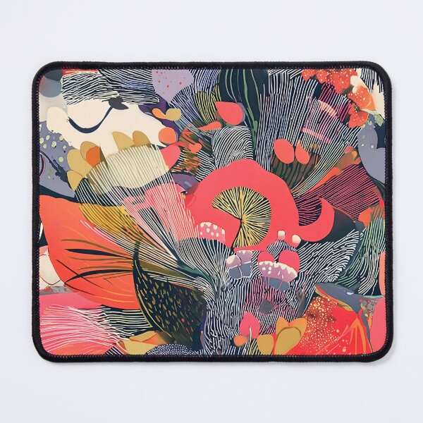 Item preview, Tuvalu - Abstract print designed and sold by SoftPowerPrint.