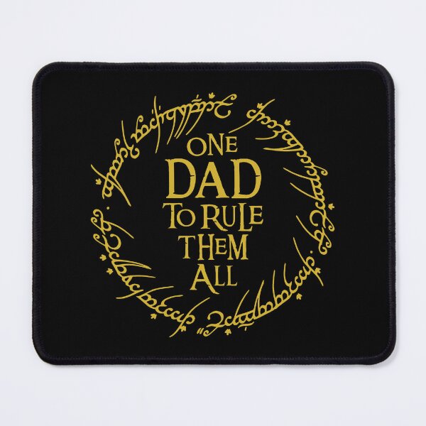 Item preview, Funny Christmas Family – One Dad Rules Them All Mama designed and sold by RamblingerArt.
