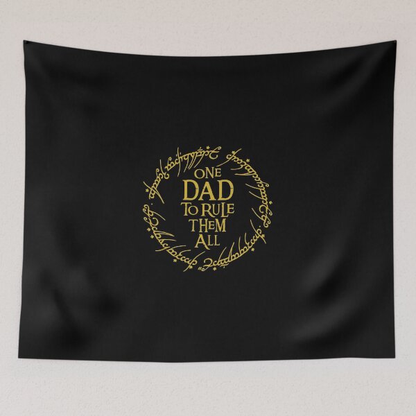Item preview, Funny Christmas Family – One Dad Rules Them All Mama designed and sold by RamblingerArt.