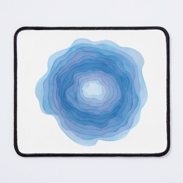 Item preview, Blueish watercolour flower portal designed and sold by helengarvey.