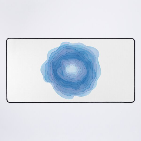 Item preview, Blueish watercolour flower portal designed and sold by helengarvey.
