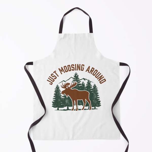 Item preview, Just Moosing Around Funny Moose Design designed and sold by Digital Art Works Hub.