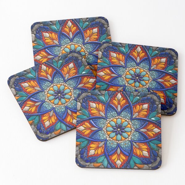 Item preview, Colorful Mandala of Stones designed and sold by JPugliese.