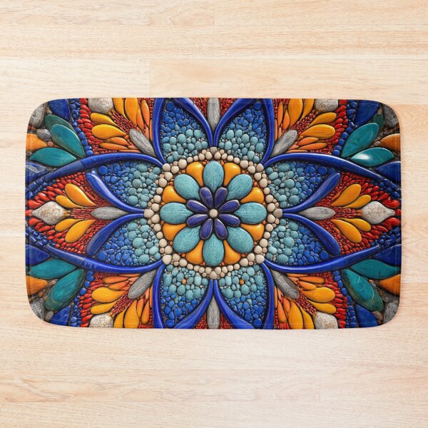 Item preview, Colorful Mandala of Stones designed and sold by JPugliese.