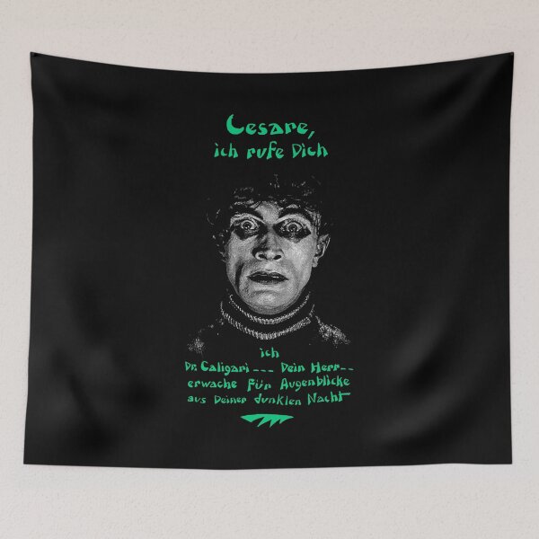 Item preview, Cesare The Cabinet Of Dr. Caligari the Somnambulist designed and sold by Power Up Prints.