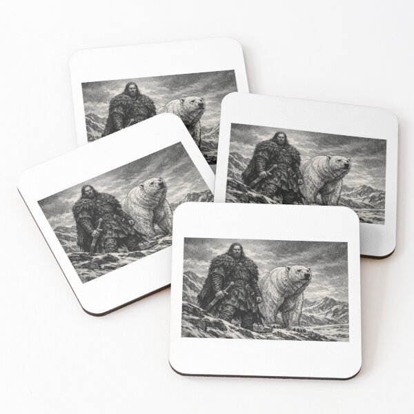 Item preview, Man and the bear designed and sold by Frogmen shop.