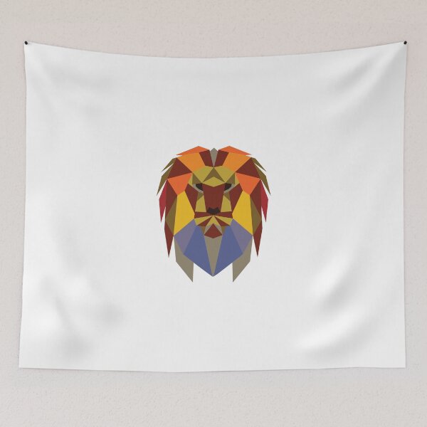 Item preview, Abstract graphic geometric lion designed and sold by ARTISTRY 96.