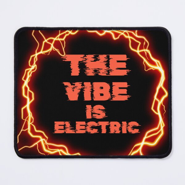Item preview, The Vibe Is Electric - Neon Aesthetic Typography designed and sold by Mini Pixel Perfect Co..